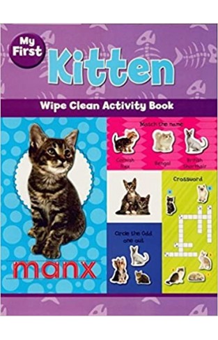 WIPE CLEAN ACTIVITY BOOK: KITTEN
